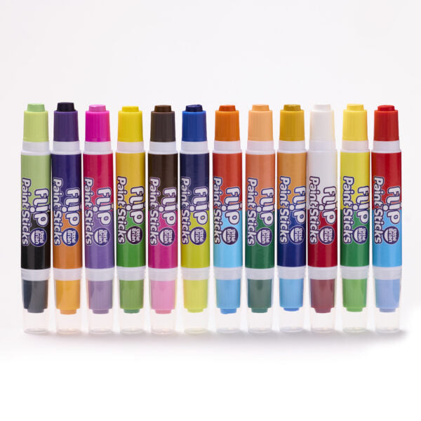 Little Brian Flip Paint Sticks - 12 pack