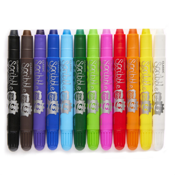 Little Brian Scribbe Paint Sticks - 12 pack