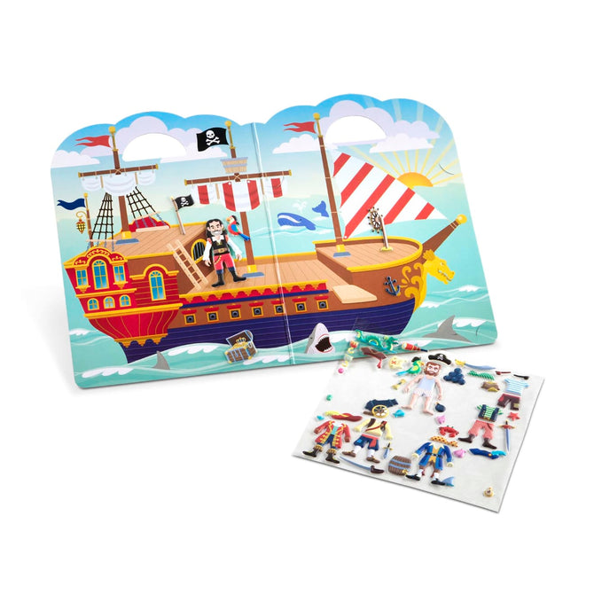 Melissa & Doug Puffy Sticker Play Set - Pirate