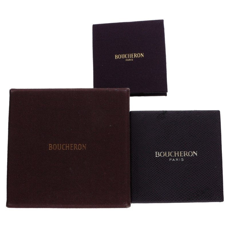 BOUCHERON Quatre Clou de Paris K18WG Ring Size ONE SIZE