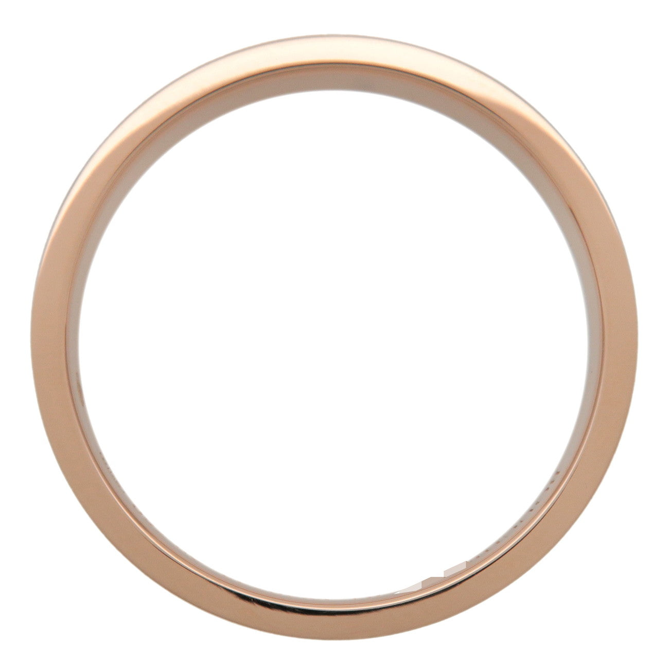 Boucheron Quatre Classic Ring Half K18 750PG Brown PVD US9.5 EU61