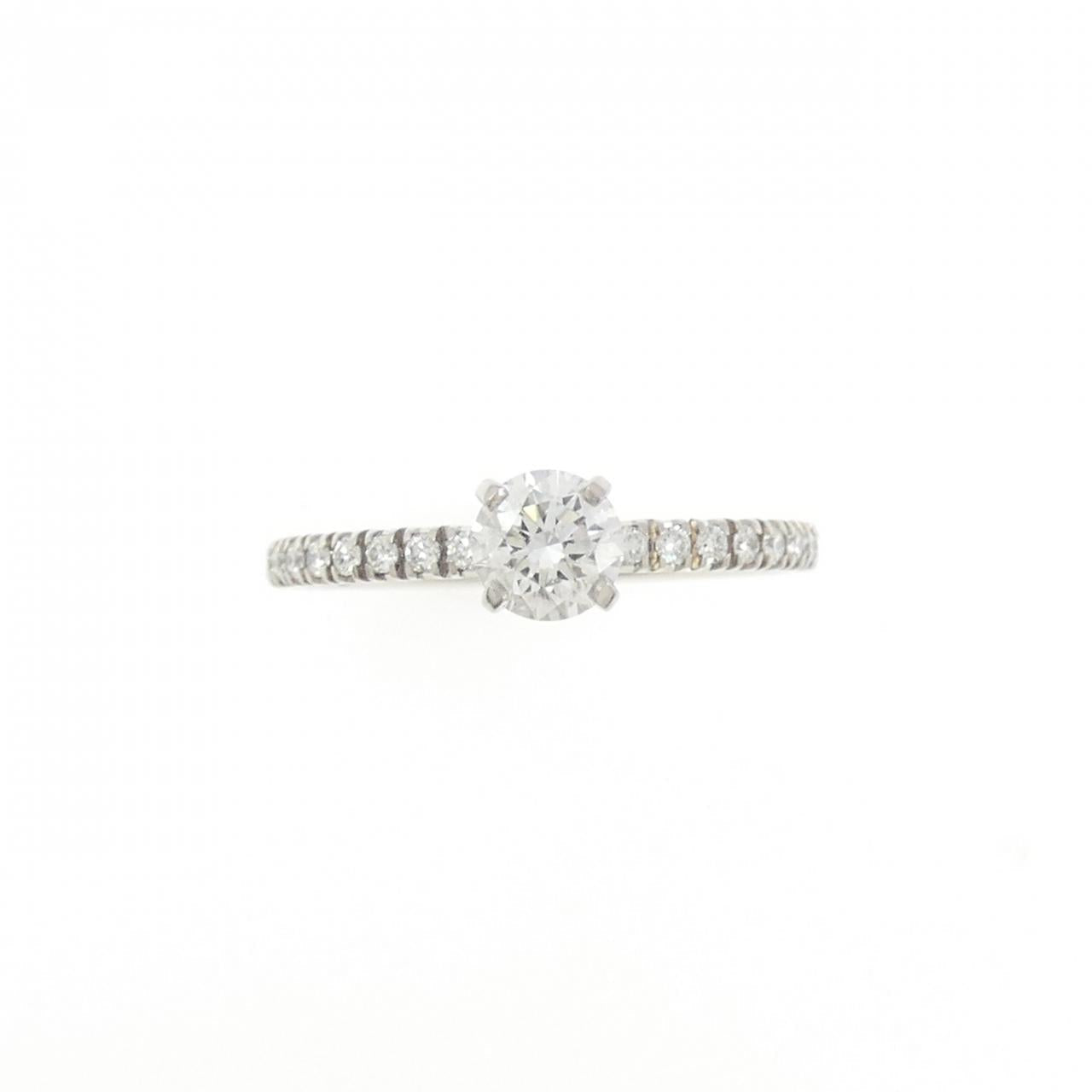 Boucheron Platinum Diamond Ring Size 47
