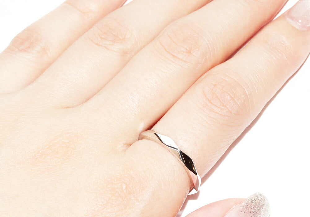 Boucheron Facette Pt950 Ring Size 55