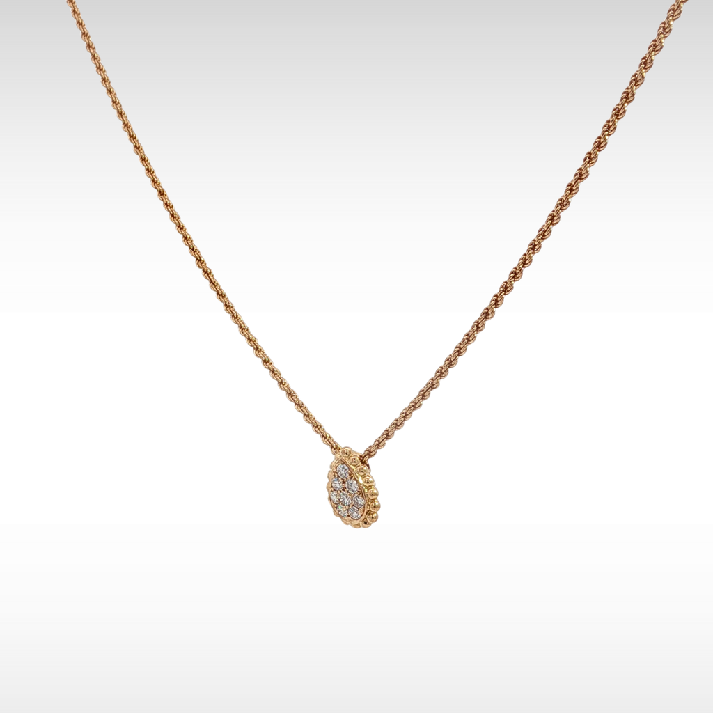 Serpent Boheme Pink Gold Necklace