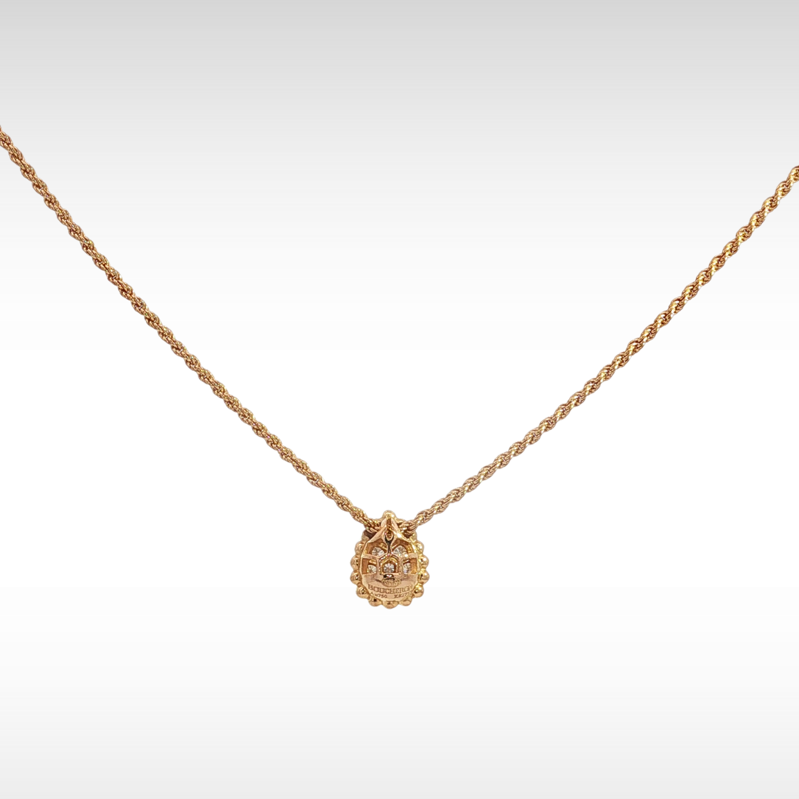 Serpent Boheme Pink Gold Necklace