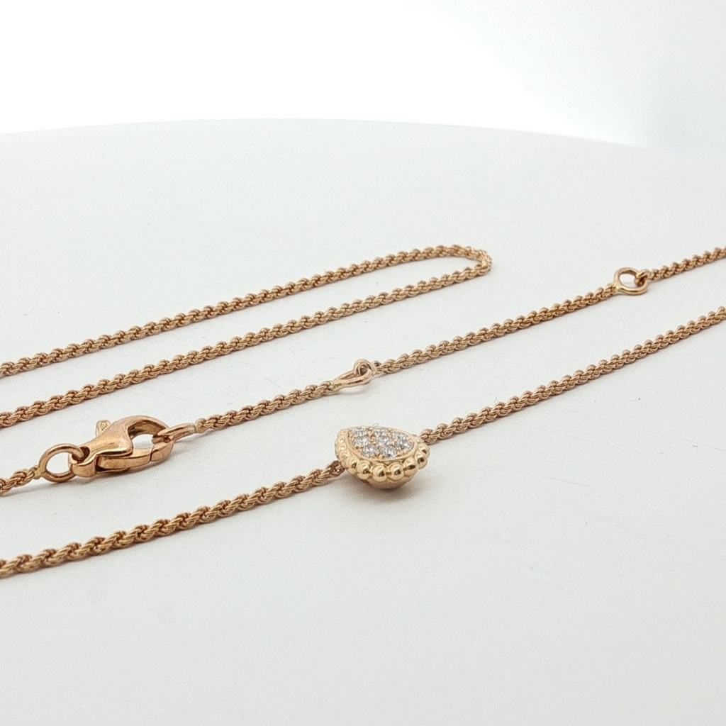 Serpent Boheme Pink Gold Necklace