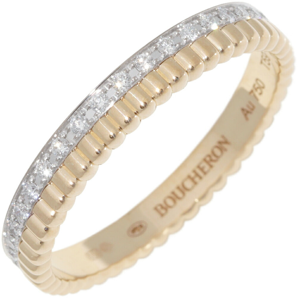 Boucheron Quatre Radiant Au750 Ring Size 18.5