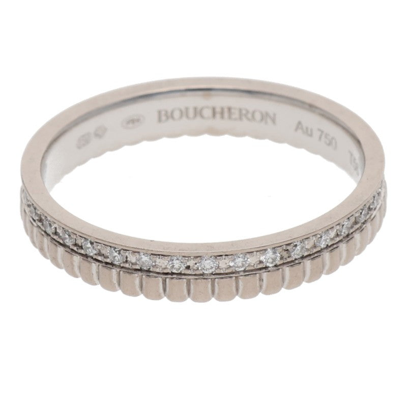 BOUCHERON Quatre Radiant Half K18WG Diamond Size ONE SIZE