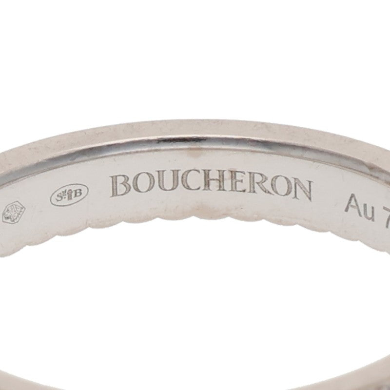 BOUCHERON Quatre Radiant Half K18WG Diamond Size ONE SIZE