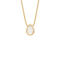 SERPENT BOHEME MOP PINK GOLD NECKLACE