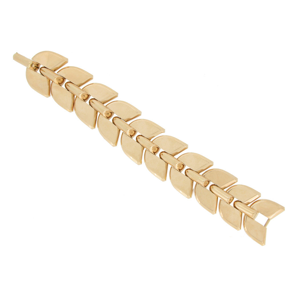 Boucheron Paris 1940s 18KT Rose Gold Bracelet
