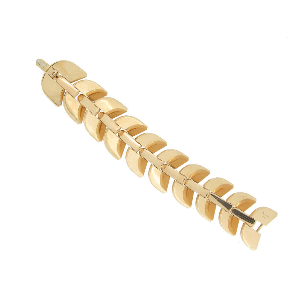 Boucheron Paris 1940s 18KT Rose Gold Bracelet