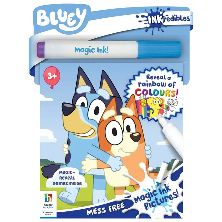 Hinkler Invisible Ink Game Book - Bluey
