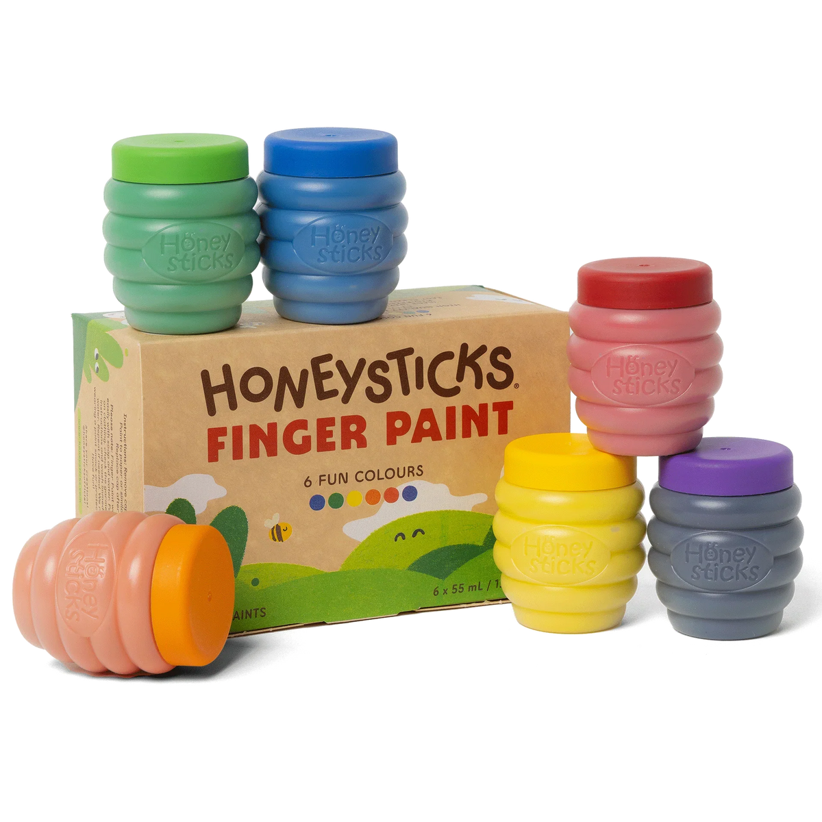 Honeysticks Finger Paint