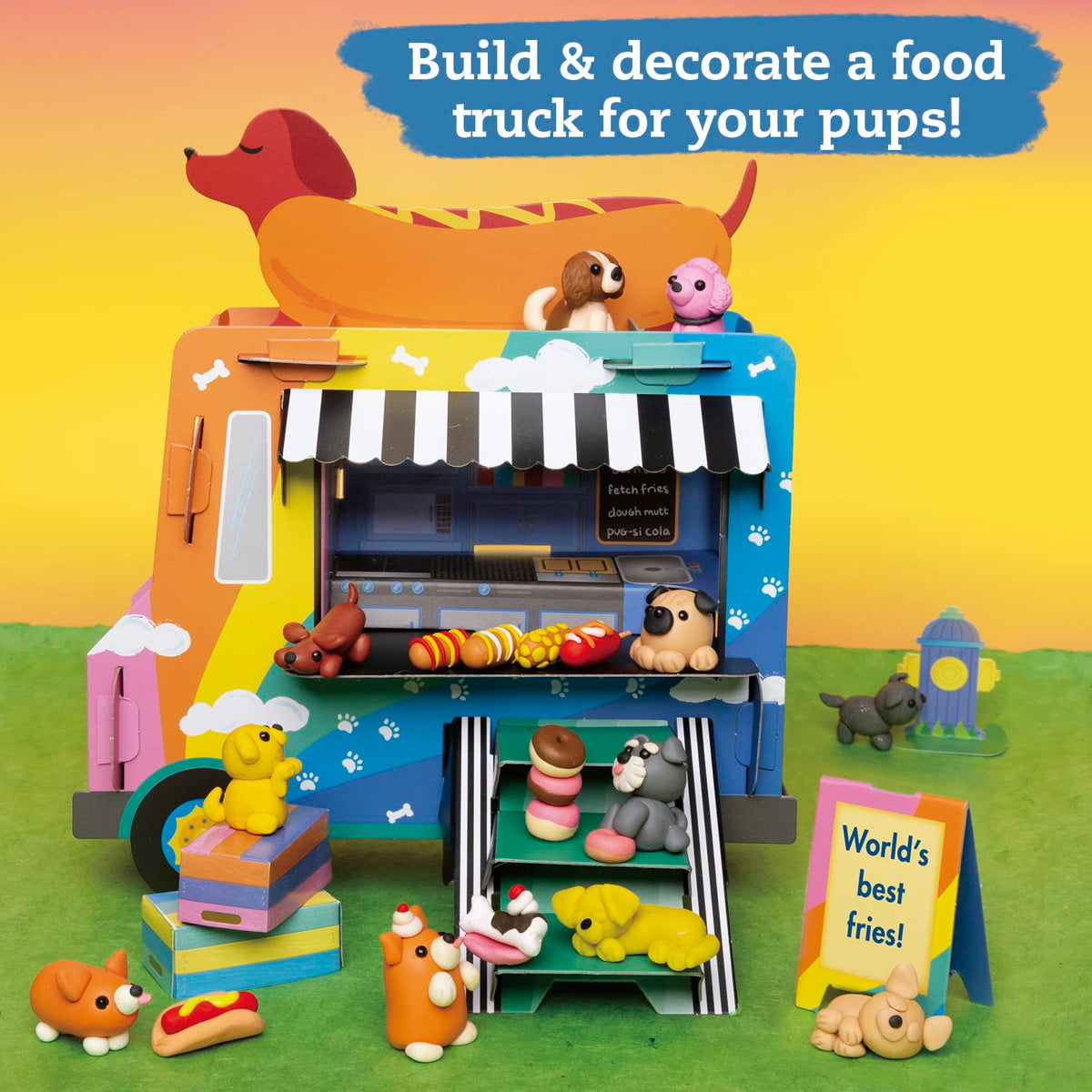 Klutz Mini Clay World: Puppy Treat Truck