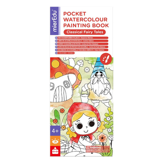 MIEREDU Pocket Watercolour Painting Book - Classical Fairy Tales