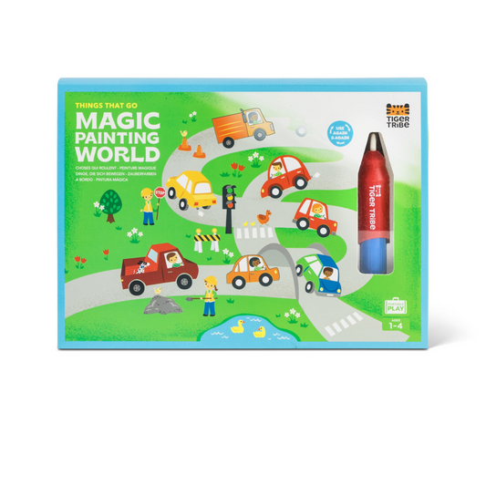 Tiger Tribe Magic Painting World - Things that go
