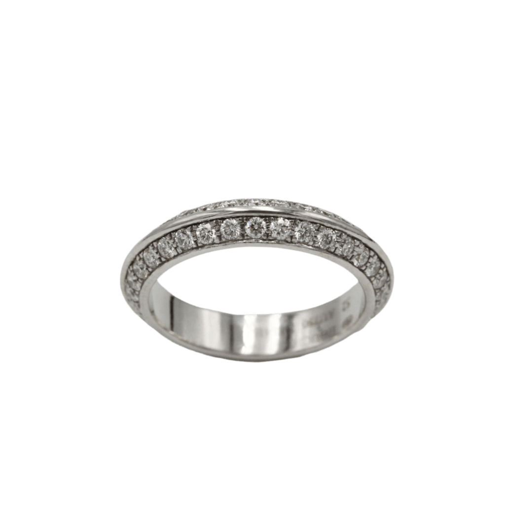 Bague Alliance BOUCHERON en or blanc et diamants