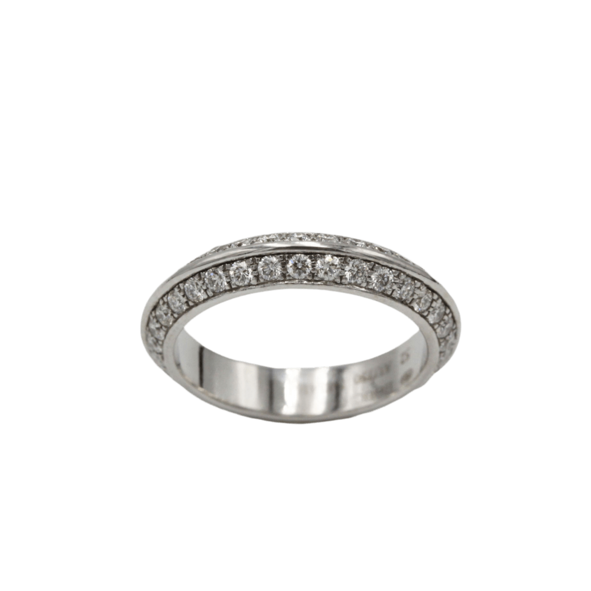 Bague Alliance BOUCHERON en or blanc et diamants