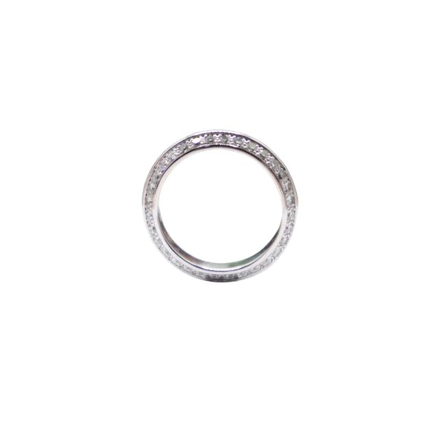 Bague Alliance BOUCHERON en or blanc et diamants