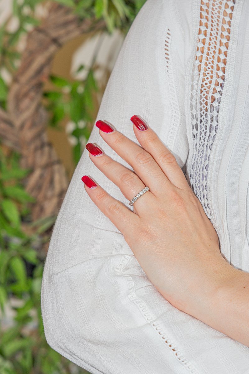 Bague Alliance BOUCHERON en Platine et Diamant