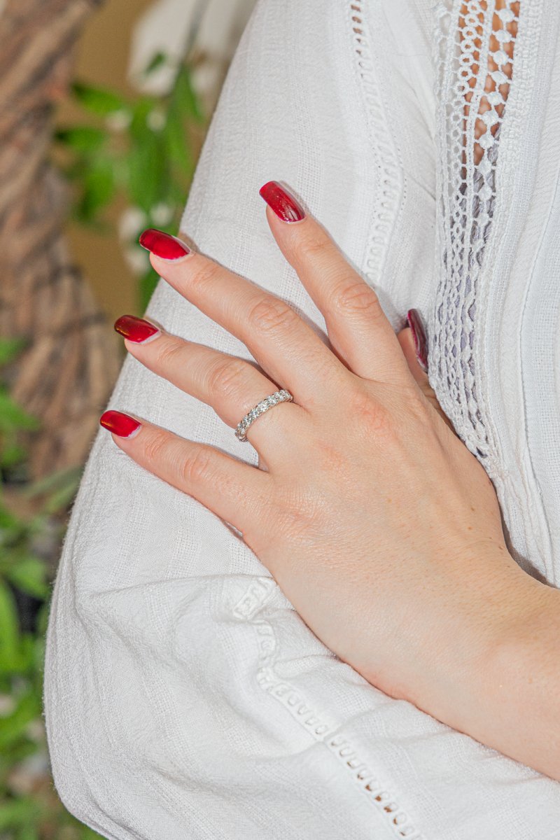 Bague Alliance BOUCHERON en Platine et Diamant