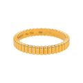 Bague Alliance BOUCHERON "Gresgrain" en or jaune