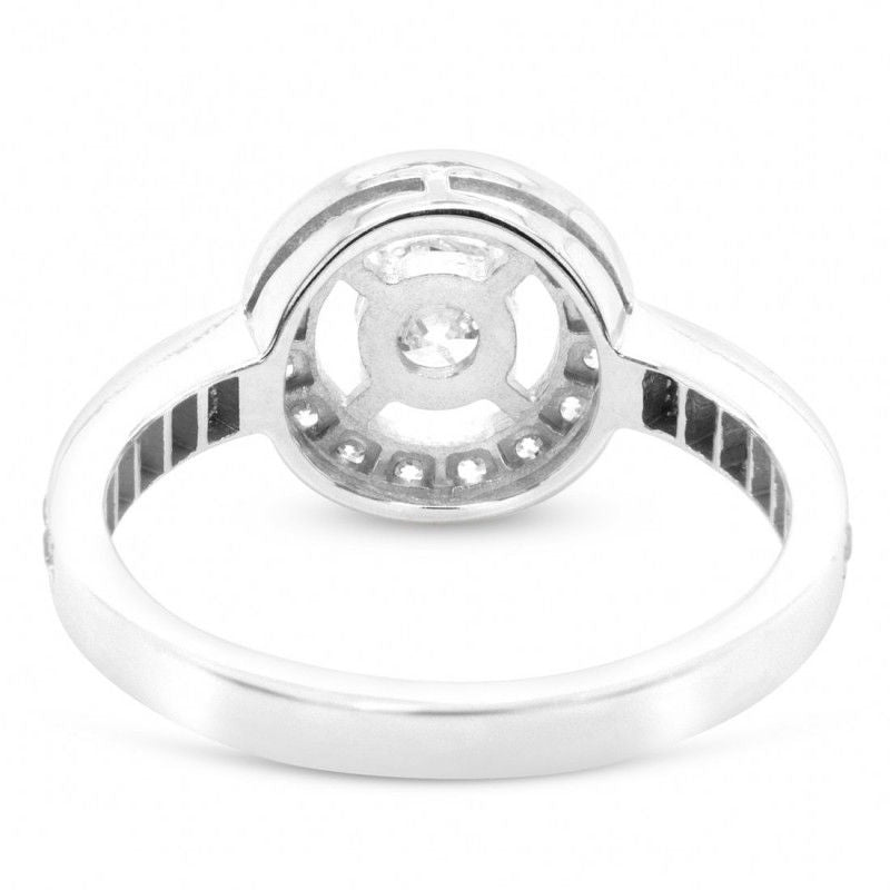 Bague Boucheron Ava or gris diamants
