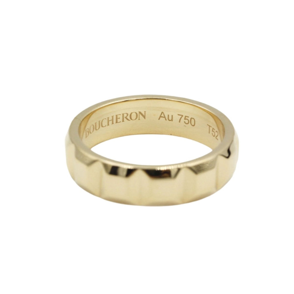 Bague BOUCHERON "Clous de Paris" en or jaune