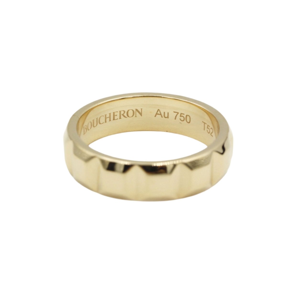 Bague BOUCHERON "Clous de Paris" en or jaune