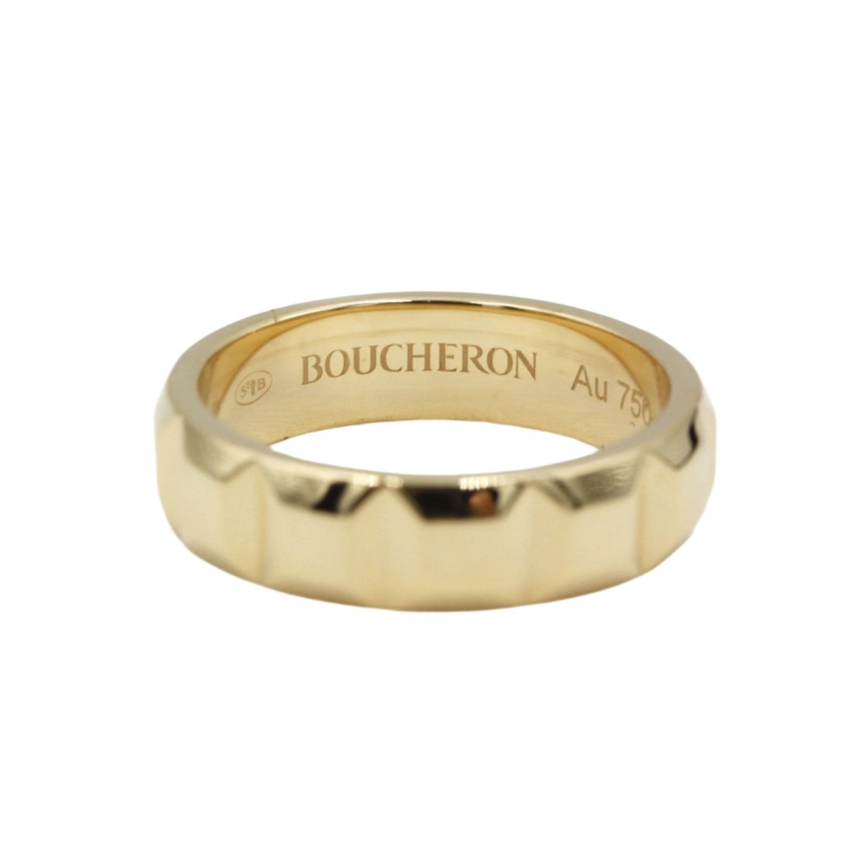Bague BOUCHERON "Clous de Paris" en or jaune