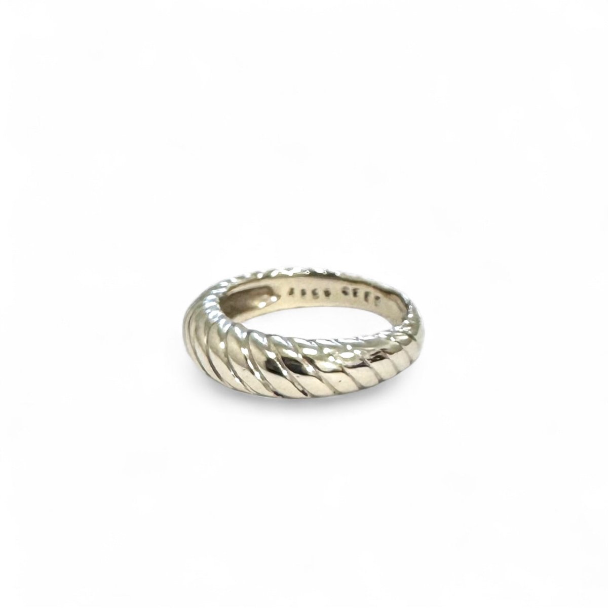 Bague Jonc BOUCHERON en or blanc