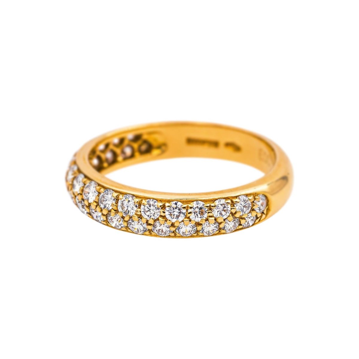 Bague Alliance BOUCHERON "Amour" en or jaune et diamants