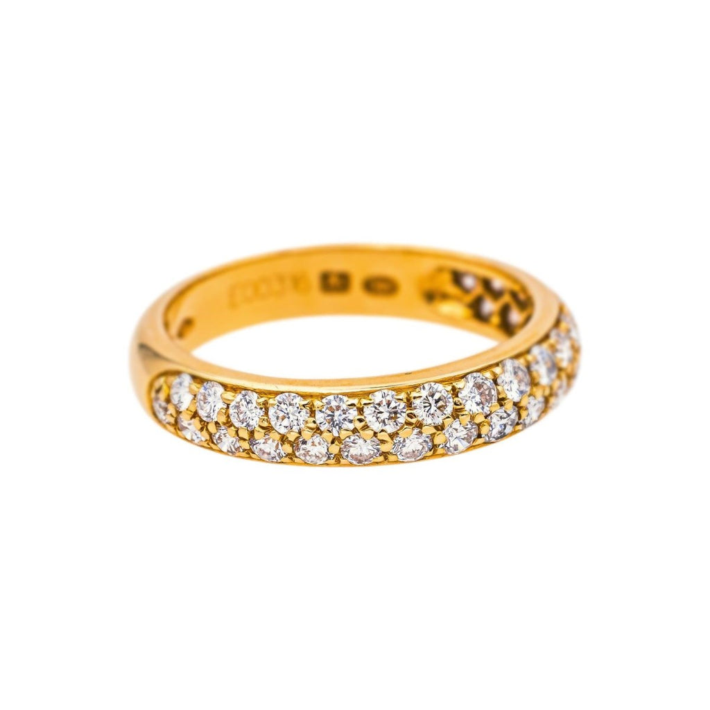 Bague Alliance BOUCHERON "Amour" en or jaune et diamants