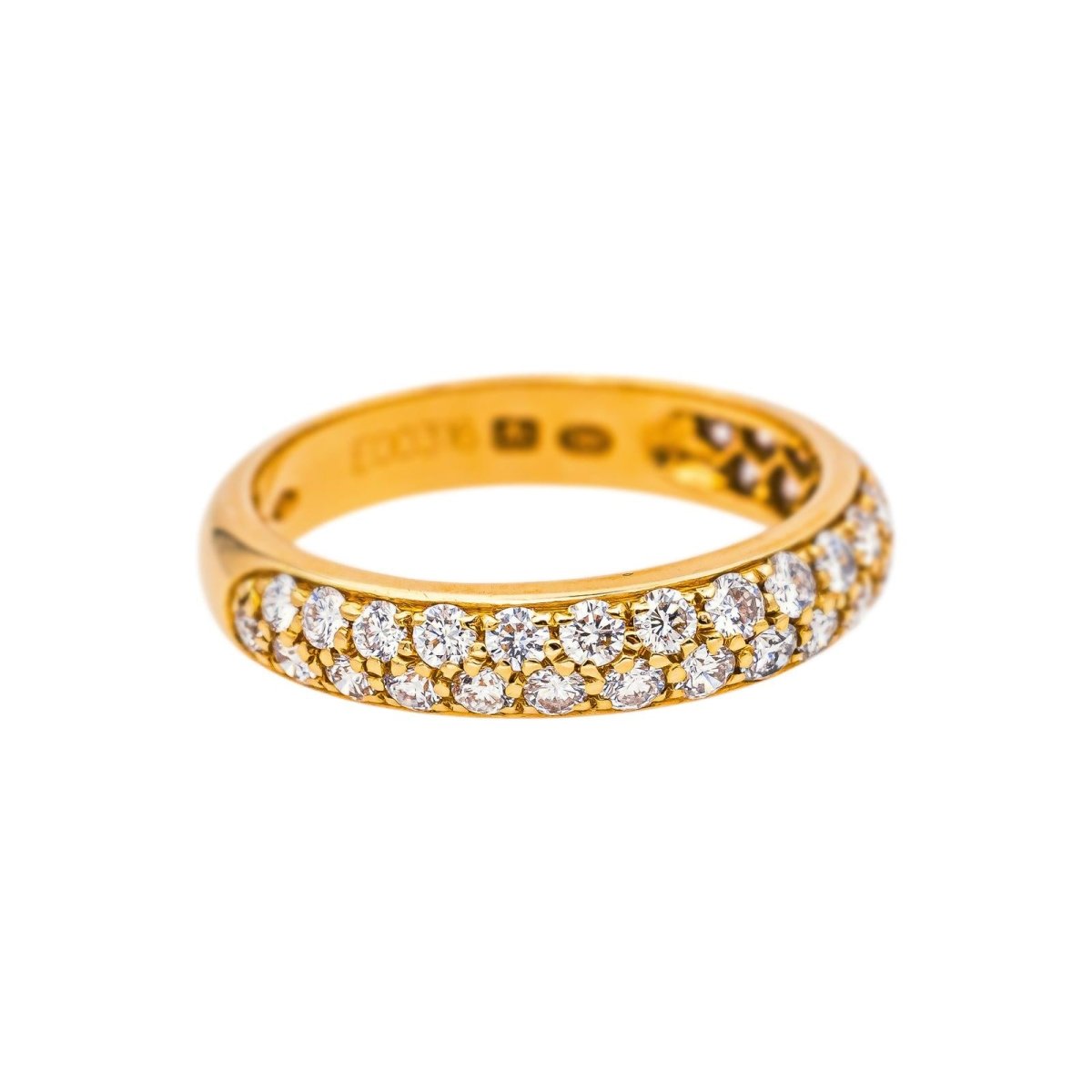 Bague Alliance BOUCHERON "Amour" en or jaune et diamants