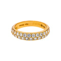 Bague Alliance BOUCHERON "Amour" en or jaune et diamants