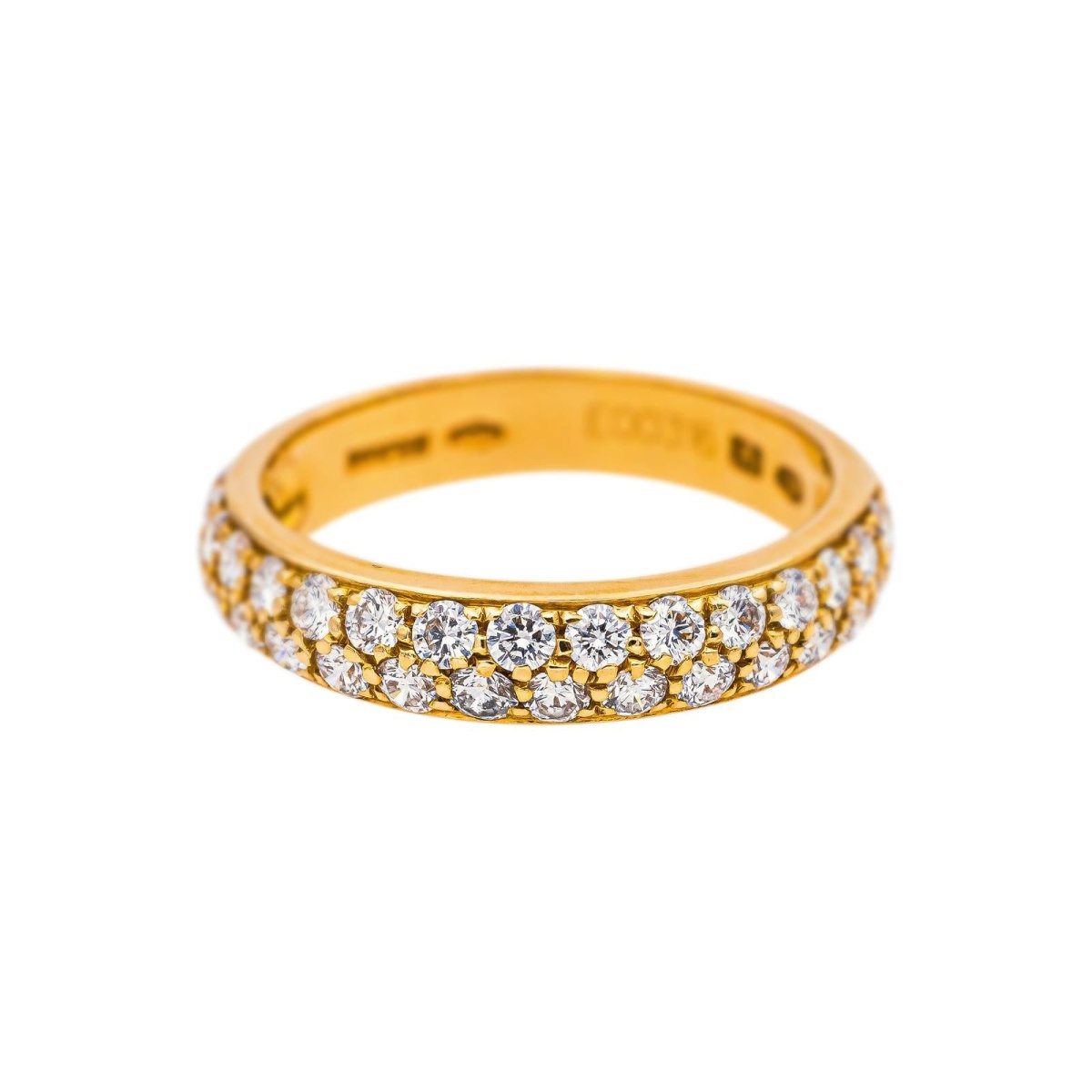 Bague Alliance BOUCHERON "Amour" en or jaune et diamants
