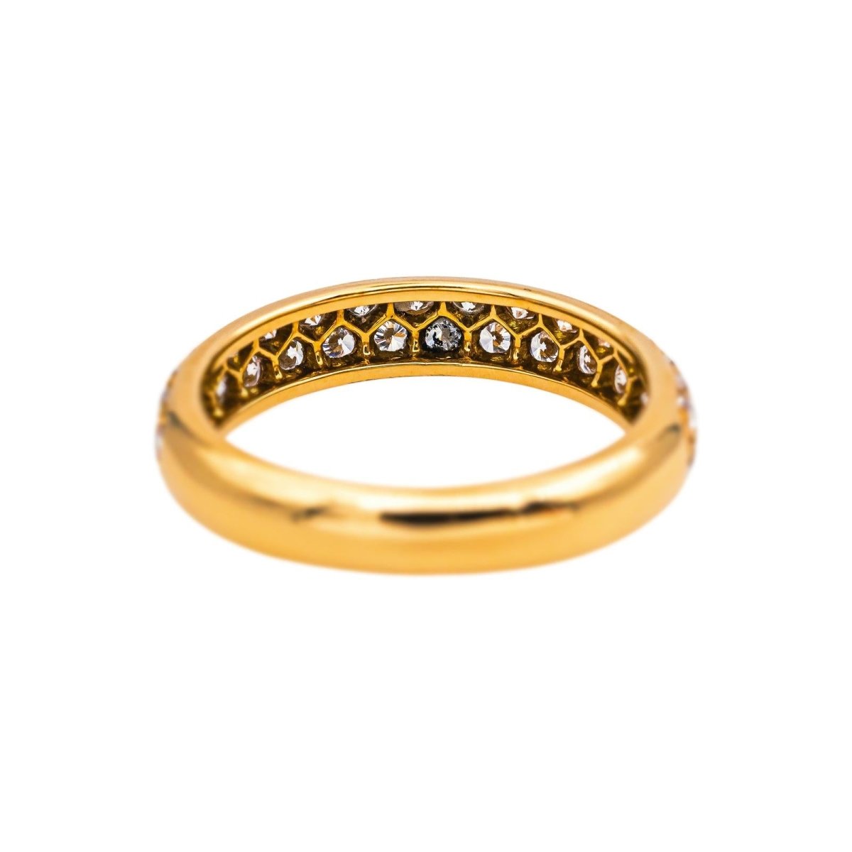 Bague Alliance BOUCHERON "Amour" en or jaune et diamants