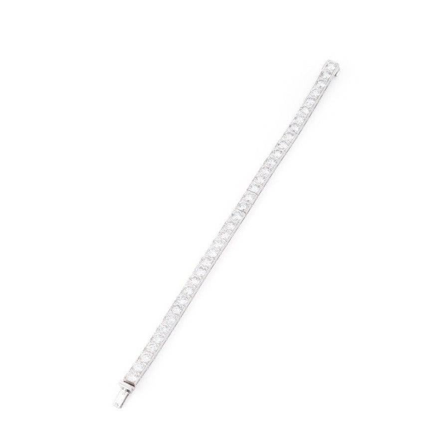 Bracelet Ligne BOUCHERON en platine et diamants