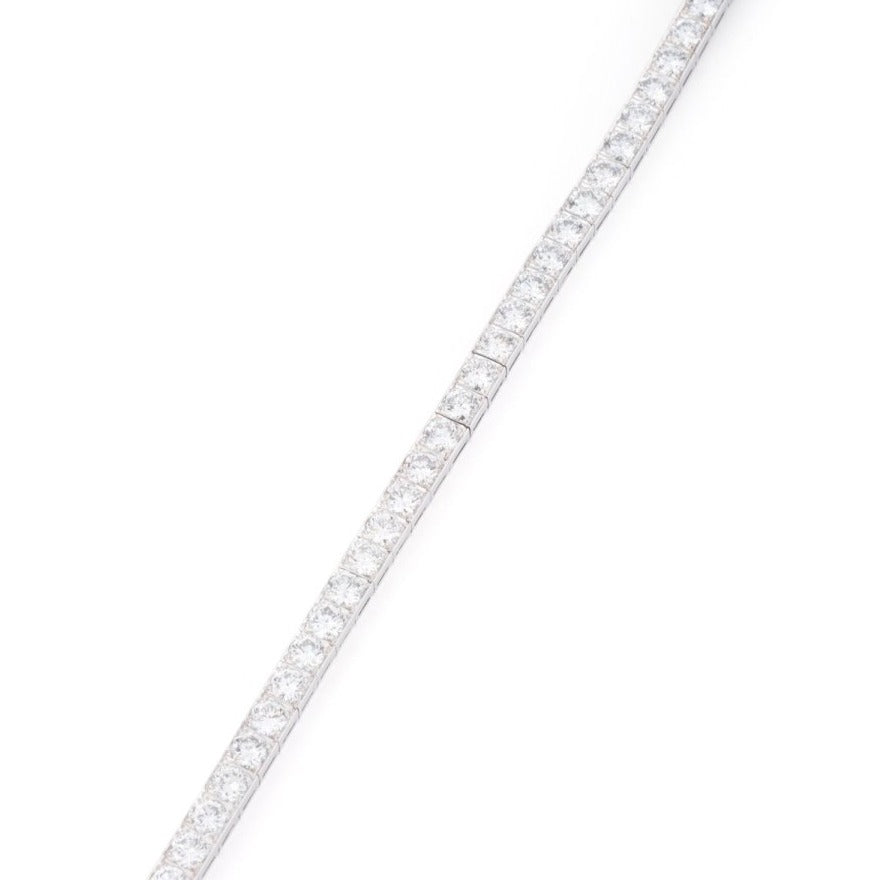 Bracelet Ligne BOUCHERON en platine et diamants