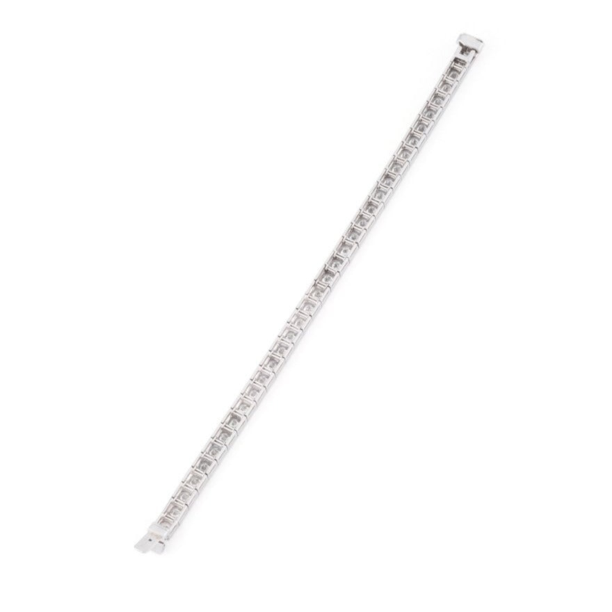 Bracelet Ligne BOUCHERON en platine et diamants