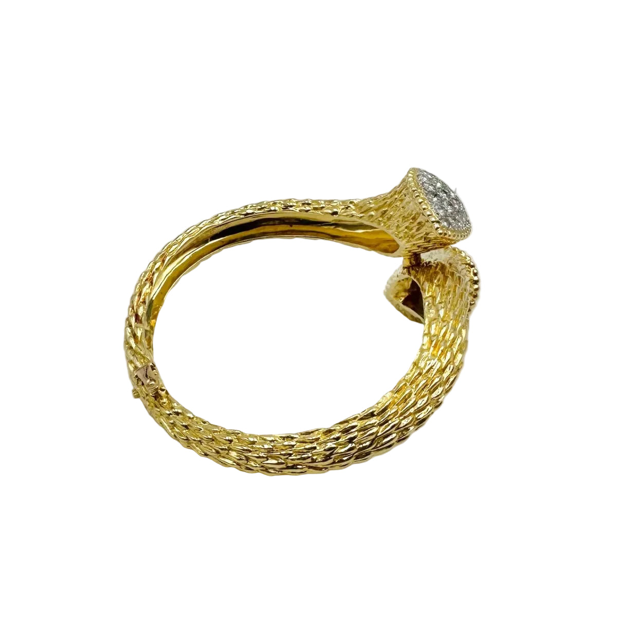 Bracelet BOUCHERON "Serpent bohème" en or jaune et diamants