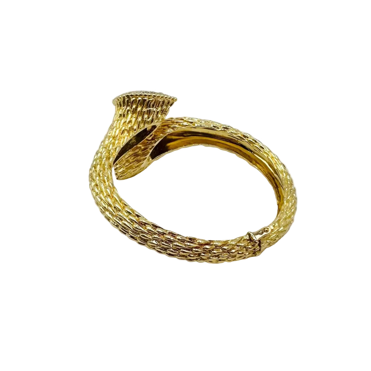 Bracelet BOUCHERON "Serpent bohème" en or jaune et diamants