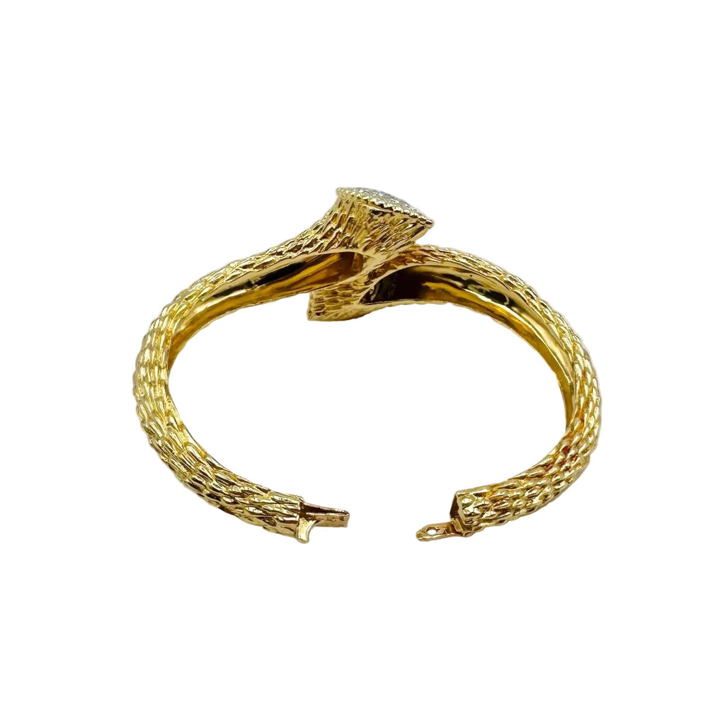 Bracelet BOUCHERON "Serpent bohème" en or jaune et diamants