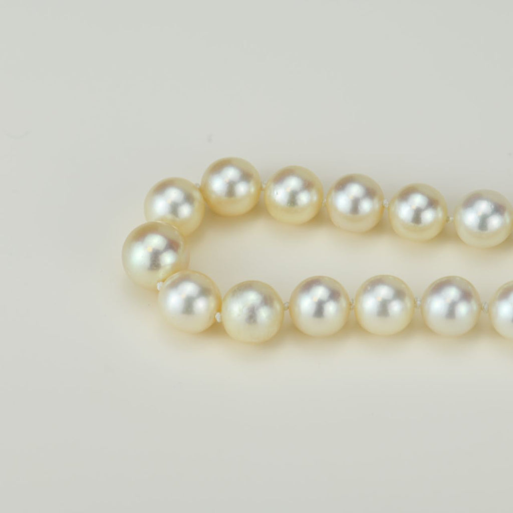 Boucheron Pearl and Diamond Platinum Necklace