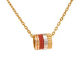 Boucheron Quatre Pendant Necklace Red Edition Mini